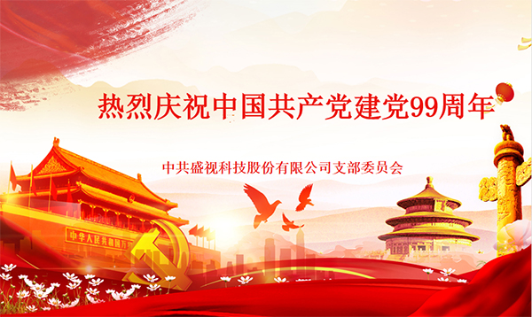 盛视党建动态|MK体育(中国)mk·官方网页版,党组织开展庆祝建党99周年主题党日活动